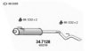 RENAU 7700314825 End Silencer